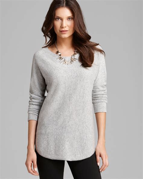 michael kors grey ladies hoodie short sleeve|Michael Kors lightweight sweater.